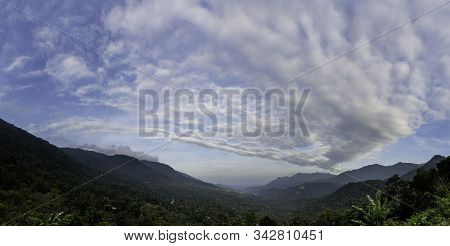 Wayanad Western Ghats Mountain Sunrise Image