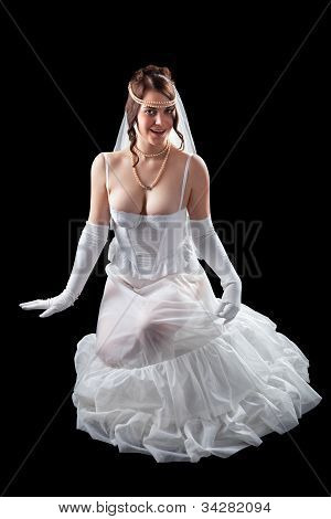 Dejlige sensuelle brud i lingeri