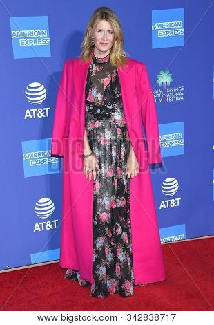 LOS ANGELES - JAN 02:  Laura Dern arrives for the PSIFF Awards Gala 2020 on January 02, 2020 in Palm Sprimgs, CA                