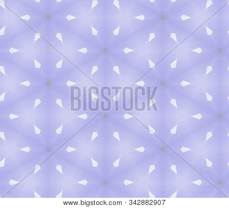 Serenity Background Pattern From The Triangle Figures. Geometric Seamless Design Template With Simpl