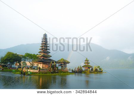 Ulundanu Temple Of Traditional Culture Bali Indonesia