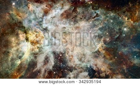 The Eagle Nebula In Deep. Elements Of This Image Furnished By Nasa