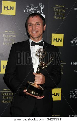 LOS ANGELES - Haziran 23: Michael Gelman 2012 basın odasında Beverly H gündüz Emmy Ödülü