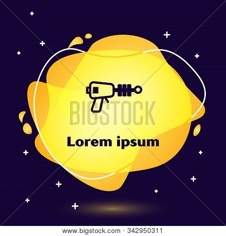 Black Line Ray Gun Vector Photo Free Trial Bigstock
