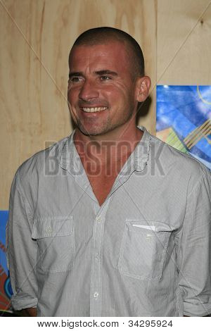 SANTA MONICA, CA - JUL 23: Dominic Purcell Fox sommer TCA presse Tour alle stjerne fest på Santa Mon