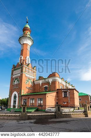 The Thousandth Anniversary Of Islam Mosque (also Known As The Mosque Across The Kaban Lake) In Kazan