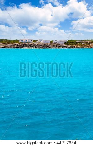 Formentera Es Calo de San Agusti casas vista mar