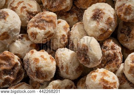 Detailed And Large Close Up Shot Of Tigernuts.