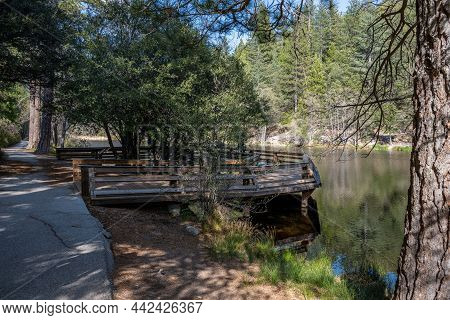 Fulmor Lake Picnic Area In Idylwild, California