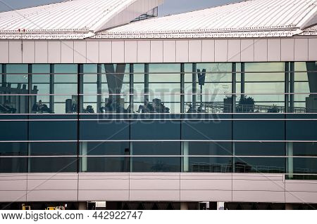 Rostov-on-don, Russia, Platov Airport - June 4, 2021: The Building Of The New Modern International A
