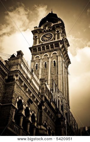 Torre do relógio do sultão Abdul Samad