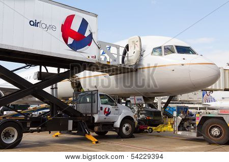 Airfayre catering at LXA Airport