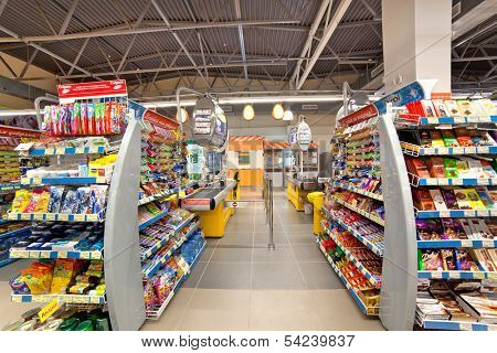VITEBSK, BELARUS - JULY 19: Shopping center 