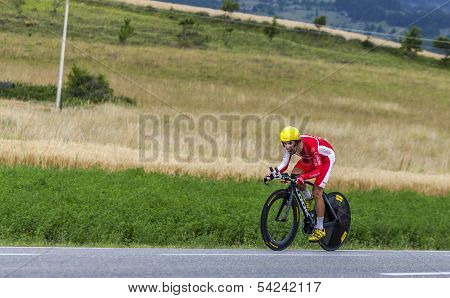 The Cyclist Daniel Navarro