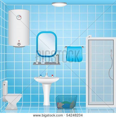 Bathroom interior