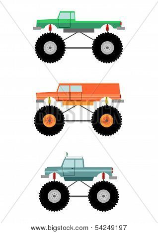 Cartoon Monster Truck
