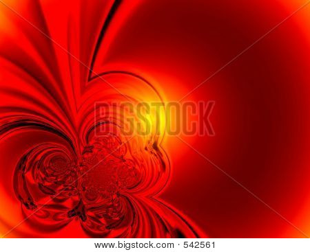 Rotes glühen-Hintergrund