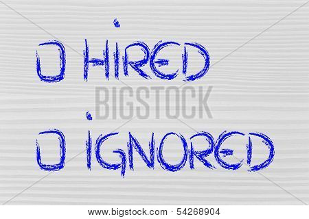 Hired Or Ignored: Recruitment Process Outcome