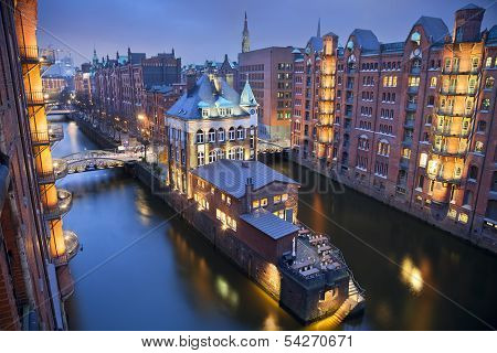 Hamburg- Speicherstadt.