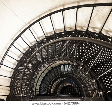 Beautiful Iros Stairs In Lighthouse