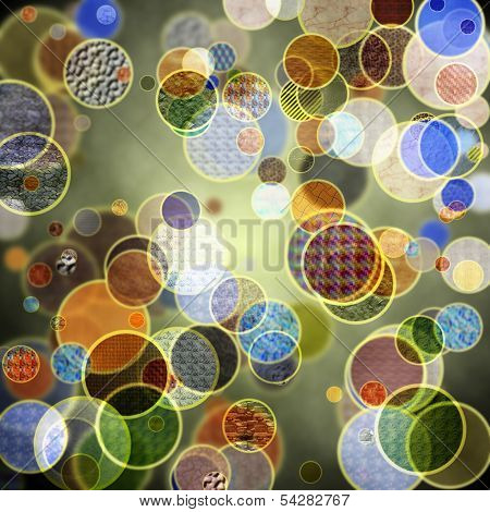 abstract background bokeh pattern