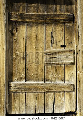 Puerta rústica