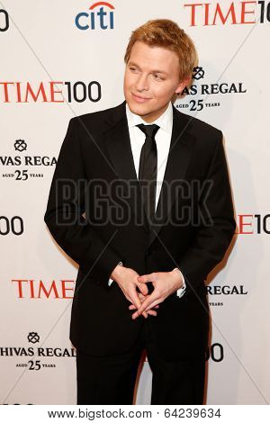 NEW YORK-APR 29: Journalist Ronan Farrow attends the Time 100 Gala for the Most Influential People in the World at the Frederick P. Rose Hall at Lincoln Center on April 29, 2014 in New York City.