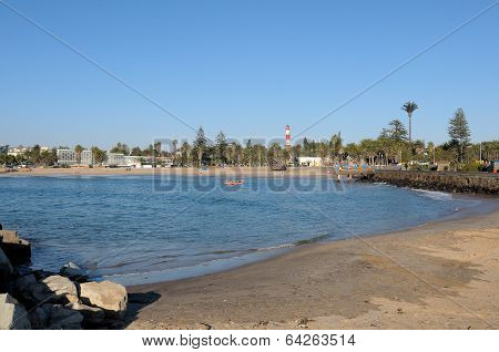 Beach Scene In Swakopmund, Namibia