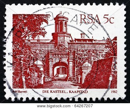 Postage Stamp South Africa 1982 Die Kasteel, Kaapstad