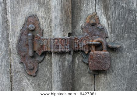 Old Rusted Lock