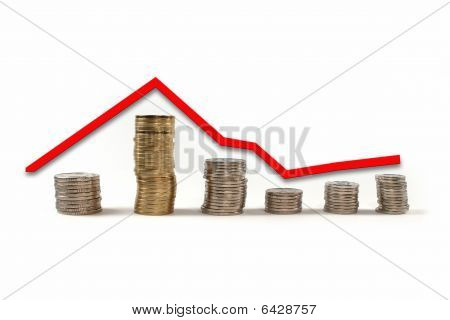 Coin Money In Stacks Isolated