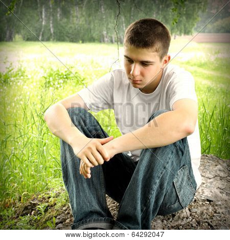 Sad Teenager
