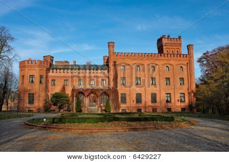 Old Castle, Rzucewo, Poland.