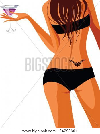 close-up of woman holding wineglass