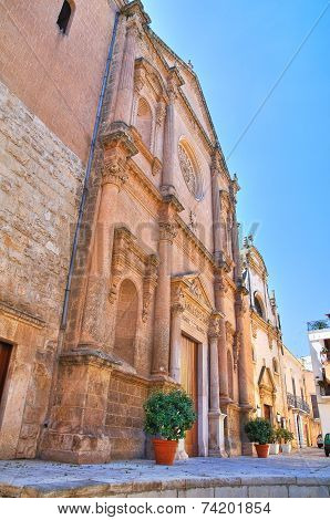 Mother Church of Fasano. Puglia. Southern Italy.