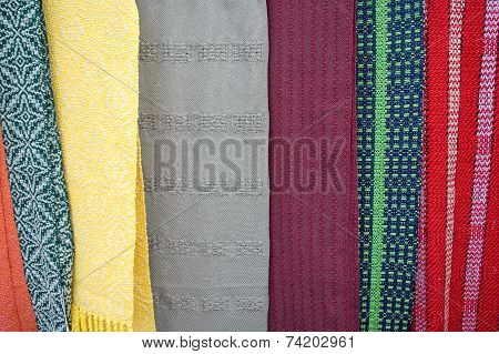 Cotton Scarves In Various Designs And Colors