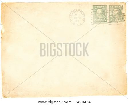 Fondo de papel de envoltura antiguo