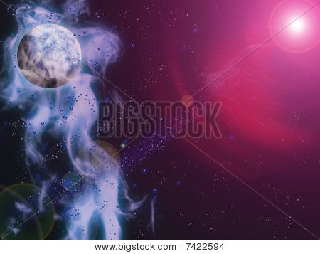 quasar rouge