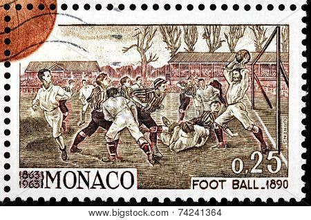 Football 1890 Stamp