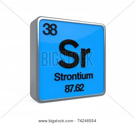 Strontium Element Periodic Table