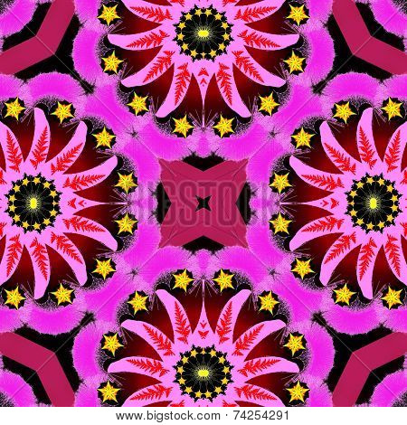 Decorative abstraction pattern