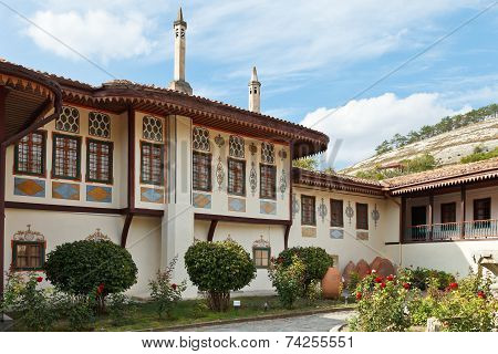 Building Of Khan's Palace In Bakhchisaray, Crimea