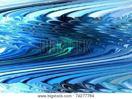 Abstract,watercolor reflection,waves