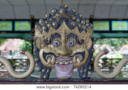 Ogre decoration in Yogyakarta Sultanate Palace