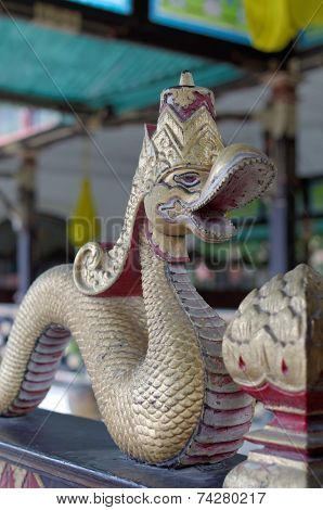 Dragon decoration in Yogyakarta Sultanate Palace