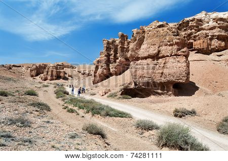 Valley Of Castles In Sharyn Canyon