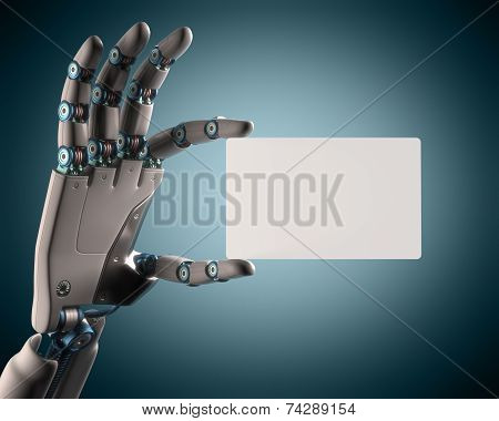 Blank Card Robot
