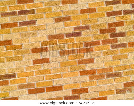 Orange, rot und Tan Brick Wall hintergrund