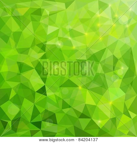 Abstract Background Polygon. Modern Geometric Vector Illustration