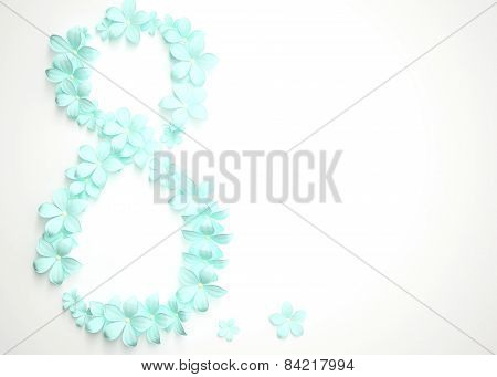 March 8, Flowers